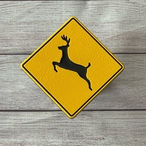 NEW Deer Crossing Sign Hitch Cover
